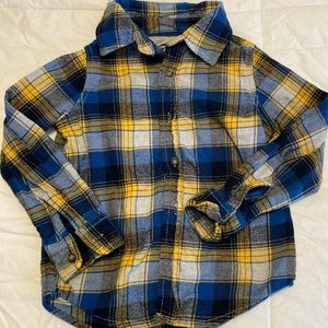 Boys flannel shirt